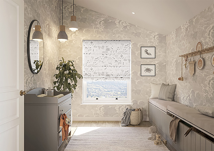 Wild West, Mono - Roman Blind - Image 8